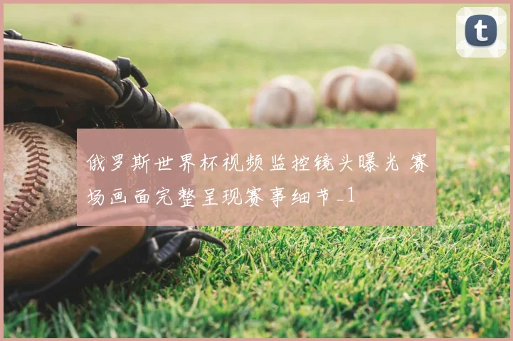 俄罗斯世界杯视频监控镜头曝光 赛场画面完整呈现赛事细节_1