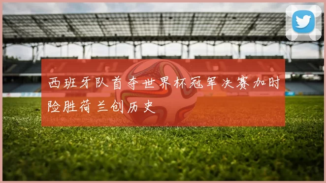 西班牙队首夺世界杯冠军决赛加时险胜荷兰创历史